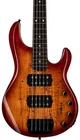 Sterling Stingray RAY35HH 5-STRING Spalted Maple Bass, Blood Orange Burst New. Price: $1299.99.