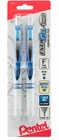 Pentel Energel Pearl .5MM Retractable Liquid Pens, Blue Ink, Pack Of 2 New. Price: $8.95.