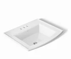 Kohler 2356-4-0 Bathroom Sink 22-5/8 " White Open. Price: $220.00.