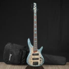 Ibanez Standard SR605E Electric Solidbody Bass, Cosmic Blue Starburst Flat Used. Price: $649.99.