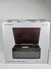 Victrola Century Essential 5-IN-1 Vinyl Stream Bluetooth Record Player Turntable Open. Price: $109.99.