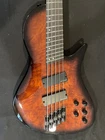 Harley Benton MSB-5 Bfb Multiscale 5-STRING Bass Black Burl Open. Price: $499.95.