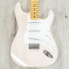 Fender Custom Shop '55 Time Capsule Hardtail Stratocaster Guitar, White Blonde New. Price: $4875.00.