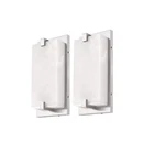 Jazava Panish Marble 12.6 In. Light Brushed Nickel Led Vanity With Dimma Open. Price: $126.27.
