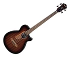 Ibanez AEGB24FEMHS Auditorium A/e Fretless Bass Guitar - Mahogany Sunburst New. Price: $529.99.