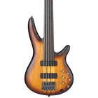 Ibanez SRF705 Bass Workshop Fretless 5-STRING Guitar, Brown Burst Flat New. Price: $1099.99.