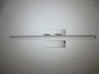 Yansun In. 24-WATT 1-LIGHT Nickel Vanity Integrated Led Wall Sconce Open. Price: $33.20.