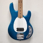 Ernie Ball Olp MM2 "stingray" Bass Guitar - Metallic Blue Used. Price: $290.00.