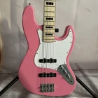 4-STRINGS Jb Bass Guitar Pink Pickups Maple Fretboard Chrome Hardware New. Price: $170.00.
