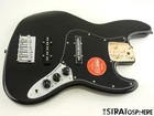 Fender Squier Affinity Active Jazz 5 String Bass Loaded Body Metallic Black Open. Price: $251.99.