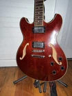 Ibanez Artcore Semi-hollow Electric Guitar Red Maple Body Used. Price: $320.00.