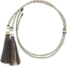& F Western Horse Hair Stampede String - Black/white New. Price: $29.99.