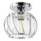 Yansun 7 In. 1-LIGHT Brushed Nickel Modern Semi Flush Mount Ceiling Open. Price: $13.04.