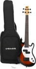 Kala Solidbody U-bass Fretless Electric Guitar Tobacco Sunburst New. Price: $369.00.