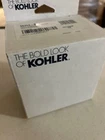 Kohler K-98354-BL Matte Black Exhale 1/2" Supply Elbow With Check Valve Used. Price: $169.99.