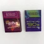 Knock Totally 80S & Extremely 90S Affirmations Deck 50 Cards Each Sealed New. Price: $16.88.