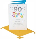 American Greetings 90TH Birthday Card (90 Years Young) New. Price: $7.56.