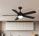 Hampton Baymorland 52 Smart Indoor/covered Outdoor Matte Black Ceiling Fan/remot New. Price: $118.00.