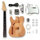Bexgears Diy Left-handed Electric Guitar Kits Okoume Body, White Pickguard New. Price: $109.99.