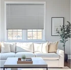 Chicology Gray Cordless Room Darkening Vinyl Mini Blind With 1 In. Slats 22.5 Open. Price: $40.00.
