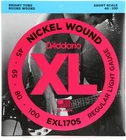 Lightly Used D'addario Exl 170S Regular Short Scale Bass Strings. Price: $15.99.