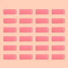 Amazon Basics Rectangular Erasers For School And Office, Pink, 24 Count, New. Price: $11.29.