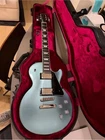 Epiphone Les Paul Modern Pro Guitar Rare Pelham Blue Used. Price: $500.00.