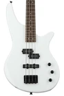 Jackson Series Spectra Bass JS2, Snow White, Laurel Fingerboard New. Price: $229.99.