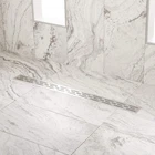 Signature Hardware 955249-L-60 60" Slotted Linear Shower Drain Stainless Steel Open. Price: $98.99.