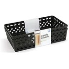 Officemate Oic Achieva Large Supply Basket, Pack 2, Recycled - Black Used. Price: $21.41.