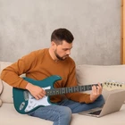 Ktaxon Kst Electric Guitar Kit With 5W Amp Bag Strap Strings New. Price: $82.99.