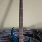 Peavey Fury 4-STRING Electric Bass Guitar Blue Quilted Top Solid Body Rh Used. Price: $222.00.