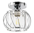 Yansun 7-INCH 1-LIGHT Brushed Nickel Modern Semi Flush Mount Ceiling Open. Price: $19.99.