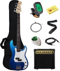 Stedman Beginner Series Bass Guitar Bundle With 15-WATT Amp, Gig Bag, Instrumen New. Price: $194.76.