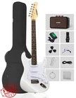 Mosen Music White Sss Electric Guitar Set New. Price: $169.90.