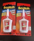 Scotch 3 Packs Super Glue No-run Gel, Precision Applicator MMMAD125 New. Price: $12.95.