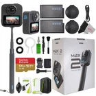Gopro MAX2 True 8K 360 Action Camera Accessory Bundle With Replacement Lens Kit New. Price: $469.99.