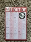 Knock All Out Of Grocery List Note Pad Red 6 X 9 In Mpn 12282 New. Price: $8.99.