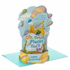 Graduation Card Dr Seuss Pop Up "oh The Places You'll Go" Decorative Hallmark New. Price: $6.99.