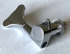 Silvertone SSLB-11 Bass Guitar Original Side Chrome Tuner Tuning Peg Used. Price: $9.99.