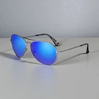 Maui Jim Mavericks Silver Polarized Aviators Hawaii Blue Lens Sunglasses B264-17 New. Price: $220.00.
