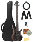 Ibanez BTB806MS 6-STRING Electric Bass Transparent Gray Flat W/ Gig Bag New. Price: $1629.99.