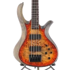 Schecter RIOT-4 Bass Inferno Burst, Poplar Burl Top, Great Tone (sr) (59024) Excellent. Price: $1019.00.
