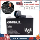 Swampfox Justice Ii 1X30MM 6MOA Green Dot Sight Multi-reticle Rmr Footprint New. Price: $118.99.